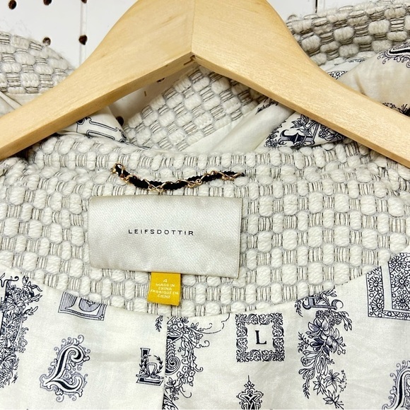 Leifsdottir By Anthropologie Wool Blend Coat - Picture 3 of 6